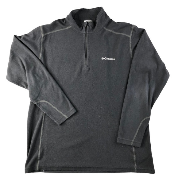 Columbia Mens 1/4 Zip Lightweight Pull On Layering Fleece - Picture 1 of 7